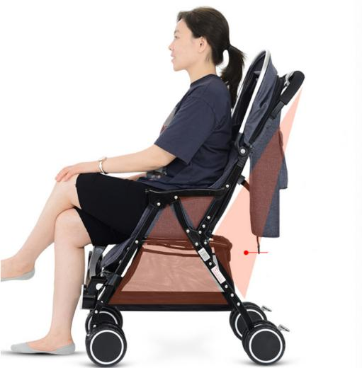 Twins Baby Stroller, Foldable Double Stroller for Two Kids, Convertible to Single Stroller - 图片 2