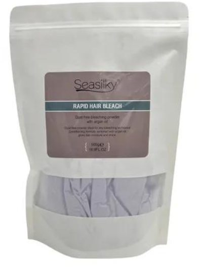 Professional Hair Bleaching Powder, 500g Bag, Lift Up to 7-8 Levels