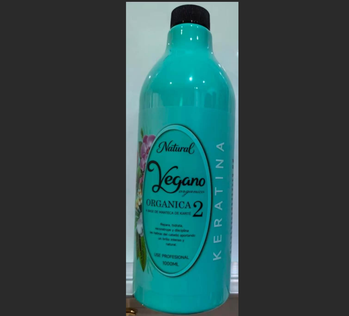 Vegan Organic Keratin Hair Treatment 1000ml