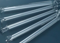 19cm Transparent PP Plastic Straight Straw, Individually Wrapped