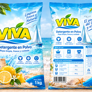 Laundry Detergent Powder, Lavender Scent 500g
