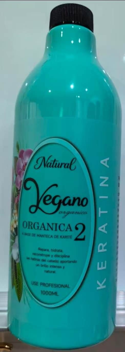 Vegan Organic Keratin Hair Treatment 1000ml - 图片 2